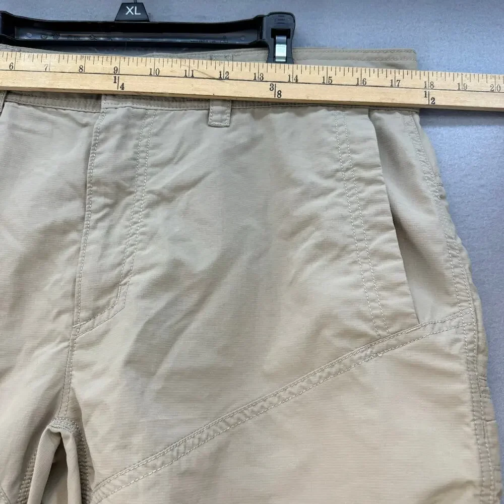 The North Face Shorts Men's 36 Khaki Hiking Shorts Outdoor Gear Gorpcore